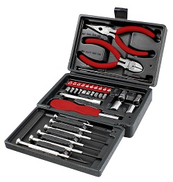 Add a review for: Multipurpose 26pc Tool Kit with Screwdriver Bits in Compact Case Pro DIY NEW