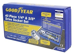 Add a review for: GOODYEAR 40pc 1/4