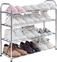 Add a review for: 4 Tiers Stainless Steel Shoe Rack -  SR04