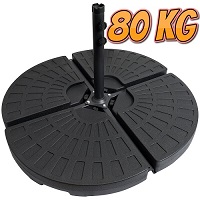 Add a review for: 4 X Banana Parasol Base Weight Cantilever Hanging Fan Style Parasol Weight 80kg