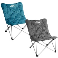 Add a review for: EFG Butterfly Camping Folding Chair with Oversized Padded Moon Chair Portable Carry