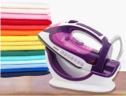 Add a review for: 2400 watt cordless steam iron with stand plate