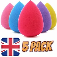 Add a review for: 5 Pack Beauty Makeup Applicator Foundation Blender Buffer Sponge Flawless Smooth
