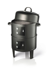 Vivo Black BBQ Charcoal Grill Barbecue Smoker Garden Outdoor Cooking Steel Smoke