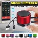 Add a review for: Portable Wireless Car Bluetooth Music Speaker Mini AUX Stereo for iPhone iPad PC