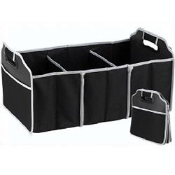 Easy Collapsible Car / Van Boot Trunk Organiser Tools Tidy Shopping Clean Neat