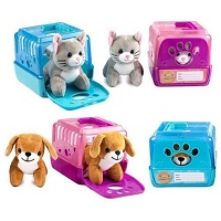 Add a review for: My Little Pet Carrier Kids Toy Dog Cat Christmas Gift Puppy In Pocket 18+ Months