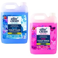 Add a review for: EFG Caravan Toilet Chemical Blue Pink Rinse Fluid Solution Cleaner Caravan Motorhome