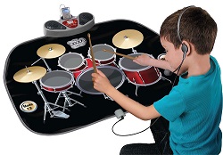 Gigantic Folding Drum Kit Playmat for Party Dance Xmas Games Kids Musical Mat 