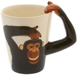 Add a review for: Monkey/Chimp Handle Tea/Coffee Mug - Cheeky Monkey Mug