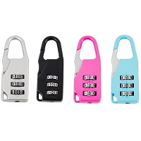 Add a review for: 4 X Travelling Padlock Pack