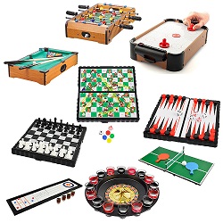 Pocket Magnetic Travel and Table Top Desk Games Stocking Fillers Xmas Present 