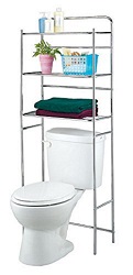 Add a review for: Vivo  3 Tier Over the Toilet Space Saver Cabinet Wire Shelves Rack Chrome Tidy