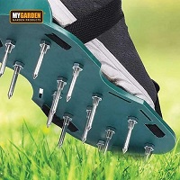Add a review for: Lawn Aerating Spiked Shoes Grass Aerator Sandals Adjustable Strap Soles Boots