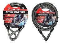 Add a review for: Dekton Steel Cable High Security Multi-Function Flexible Bicycle 10mm 4.6m/1.8m