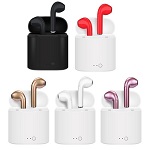 Wireless Bluetooth Headset Noise Cancellation Earbuds Charging Dock 