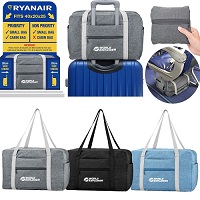 Add a review for: Carry On Cabin Bag | Underseat | Folding | Hand Luggage | Ryanair Easyjet Travel