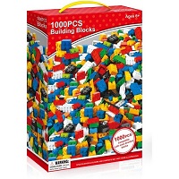 Add a review for: 1000 Pieces Building Bricks Blocks Compatible with Lego Brick Build Replace Lost