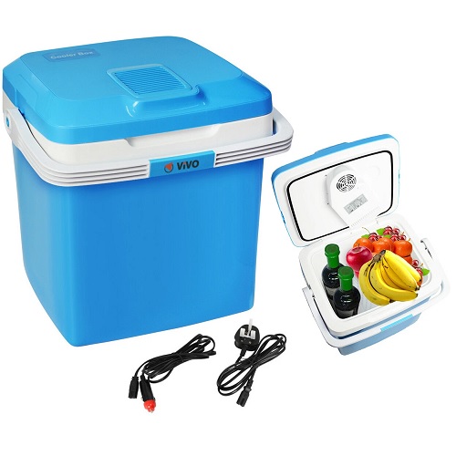 24L Cooler Hot/Cold Portable Cool Box Car Home Electric 240V AC / 12V DC