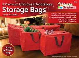 Add a review for: Set of 3 Christmas Storage Bags