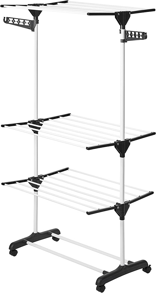 Vivo Technologies Clothes Drying Rack 3-Tier Folding Clothes Airer