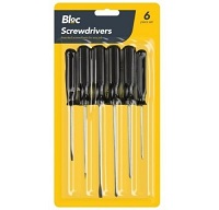 Add a review for: 6 Piece Assorted Screwdriver Set Philips Slotted DIY Essential Tool 6Pcs 6 Pack
