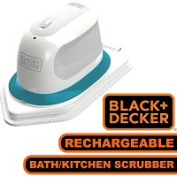 Black+Decker Speedy Scrubber Rechargeable Kitchen Bathroom Cleaner Dirt Grime