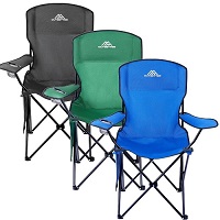 Add a review for: EFG Camping Chair Lightweight Folding Portable with Cup Holder and Side Pocket Camp