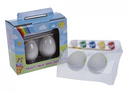 SET OF 2 PAINT YOUR OWN EGGS