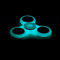 Add a review for: Glow in Dark Fidget Finger Spinner Focus Spin Aluminium EDC Bearing Stress Relief UK Stock