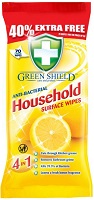 Add a review for: Greenshield Anti Bacterial Household Surface 70 Wipes