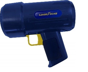 GOODYEAR Rechargeable Cordless Spotlight Torch 1 Million Candle Power Blue 1m