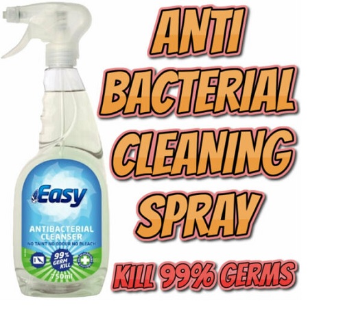 Easy Antibacterial Multi Surface Cleaner Kills 99% Germs Bacteria Disinfectant