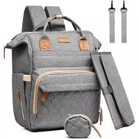 Add a review for: Baby Changing Backpack with USB Port Portable Mat Waterproof Nappy Diaper Bag