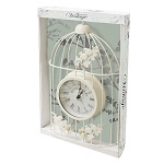 Add a review for: Garden Bird Clock white