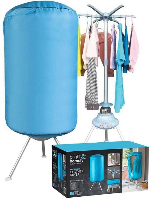 Vivo Portable Fast Drying Electric Clothes Dryer Indoor Home Dorms Buddy Hot Air Machine Dri Suitable for All Fabrics
