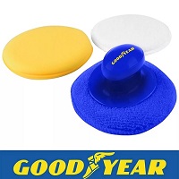 Add a review for: Goodyear 3Pc Car Wax Polish Applicator Pads With Handle Easy Grip Application