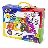 Add a review for: CBEEBIES GIANT 3D COLOURS  FLOOR PUZZLE