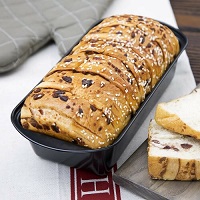 Add a review for: New Large 29CM Non Stick Loaf Tin Cake Oven Baking Pan Deep Bread Tray Steel UK