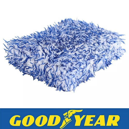 Goodyear Chenille Luxury Wash Sponge Car Wash Microfibre Cleaning Mitt Valet