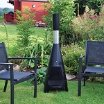 Small Tower Chiminea