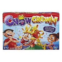 Chow Crown Game Kids Electronic Spinning Crown Snacks Food Kids and Family Game Ages 8 and Up