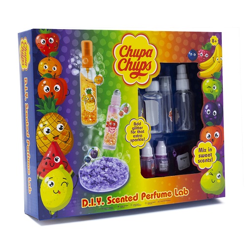 73-0018 Chupa Chups Girls D.I.Y Make Your Own Fruity Sweet Scented Perfume Lab Kids Gift