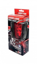Laser Lane Bicycle Brake Light