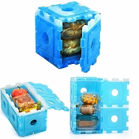   Freezer Blocks Cool Bag Ice Packs Cooler Cubes Portable Car Picnic Lunch Box