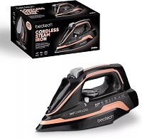 Add a review for: 2400W Cordless Steam Iron with 320ml Large Capacity Water Tank Ceramic Non-stick