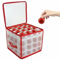 64 Bauble Storage Box For Set Of 64 Baubles Christmas Tree Decoration Organiser