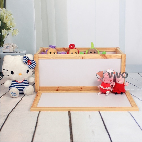 Wooden Toy Storage Unit Chest Box Childrens Toys Boxes Tidy Room Bedroom Xmas