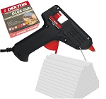 Add a review for: Hot Melt Glue Gun Electric with 100 Adhesive Glue Sticks Hobby Craft DIY Mini