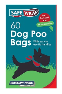 Add a review for: Safewrap Dog Poo Bags 60 Pack